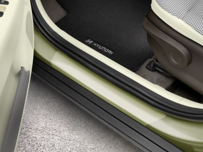 Instapbeschermfolie transparant op Hyundai INSTER.