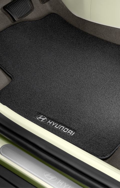 Hyundai INSTER All weather mats protection accessory.