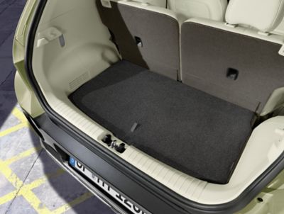 Hyundai INSTER Trunkmat protection accessory.