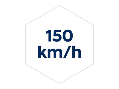 Icon of the top speed of 150 km/h of the Hyundai INSTER.