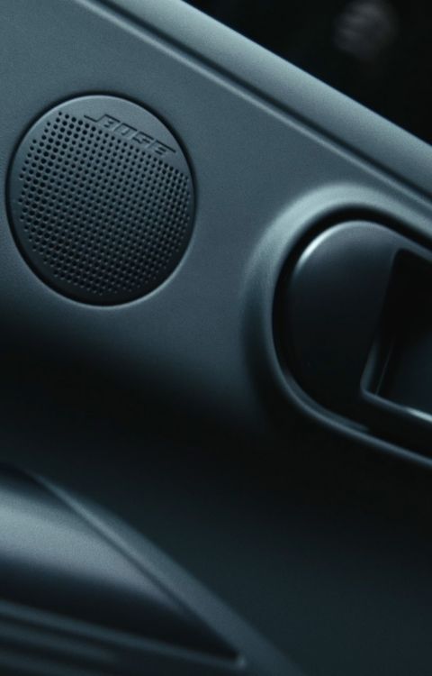 Türverkleidung des Hyundai IONIQ 3 mit integriertem Bose-Lautsprecher.