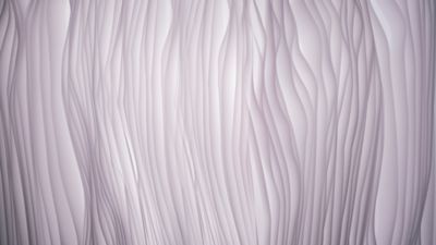 Textured pattern of flowing vertical lines resembling layered fabric.