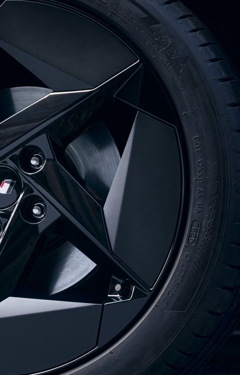 IONIQ 3 wiel close-up