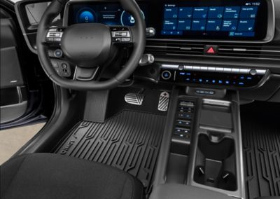 Hyundai IONIQ 6 all weather mat protection accessory.