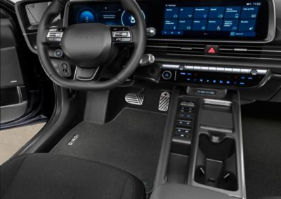 Hyundai IONIQ 6 Textile floor mats protection accessory.