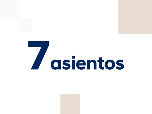 Un icono de las palabras 7 asientos.