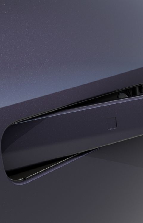 Auto flush door handles on the side of the Hyundai IONIQ 6 electric sedan.
