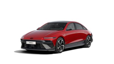 Cutout van de nieuwe IONIQ 6 N Line Business