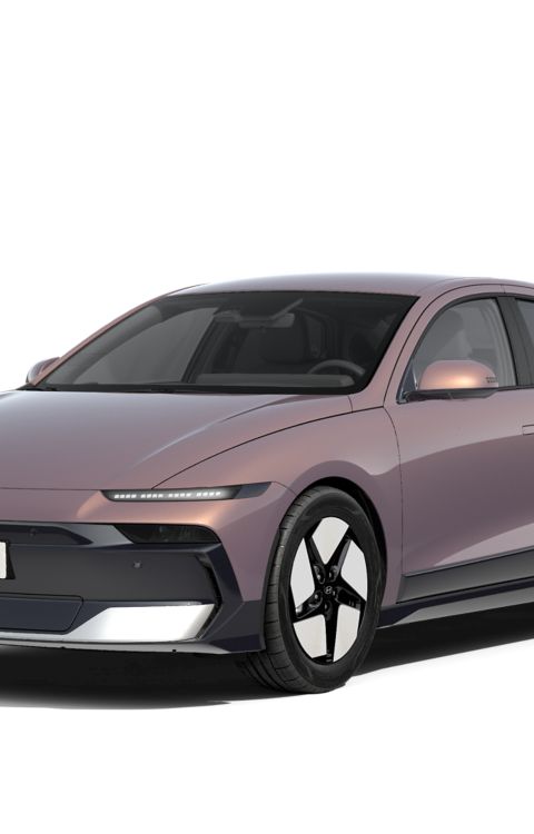 Hyundai IONIQ 6 in GL trim and Sunset Brown Pearl color.