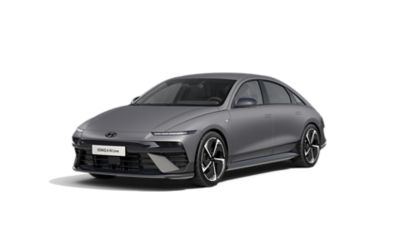 Cutout view of the new Hyundai IONIQ 6 with GLS N Line trim