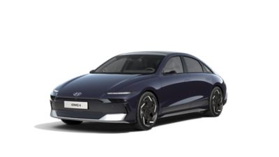Cutout view of the new Hyundai IONIQ 6 with TOP trim