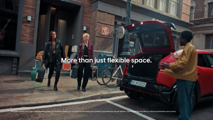 Hyundai IONIQ 3 features film