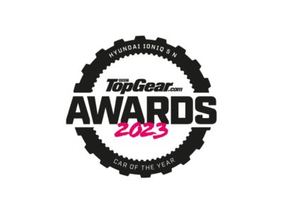 Award-Logo: TopGear Car of the Year Award 2023.Year Award 2023.