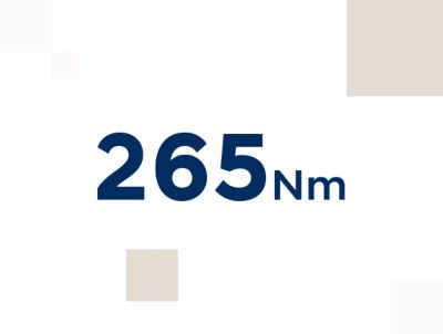 The number 265 and the letters Nm.	