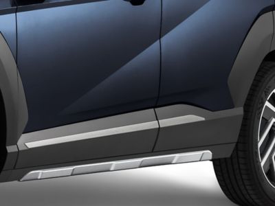 L'accessorio minigonne laterali per il SUV elettrico Hyundai KONA.