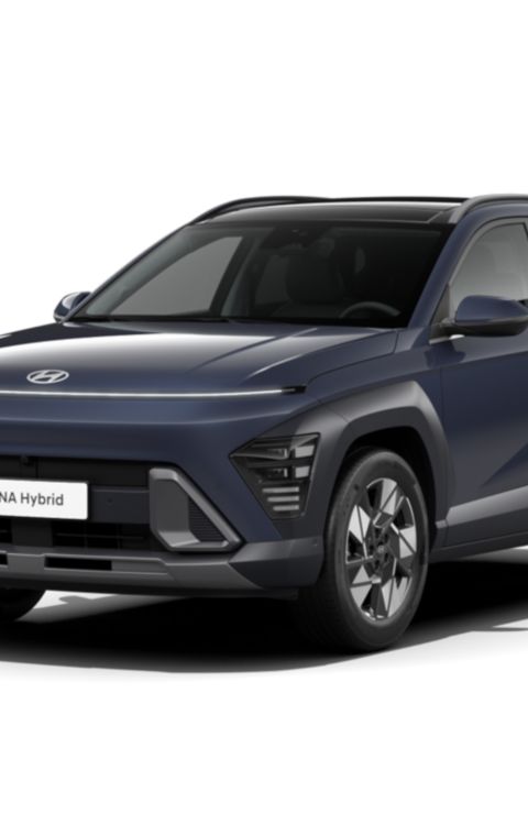 Model Cutout KONA Hybrid.