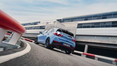 Hyundai i30 N on the Nürburgring with the Hyundai Driving Experience.