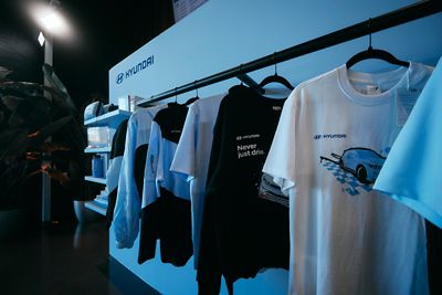 Hyundai N Jackets and T-Shirts in the merchandise shop