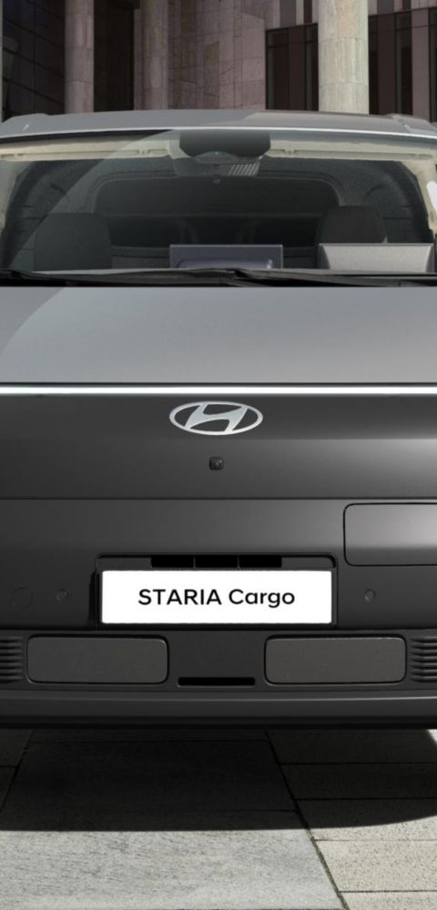 A front view of Hyundai STARIA Cargo Electric.