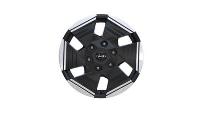Närbild av stålhjul till Hyundai STARIA Cargo Electric.