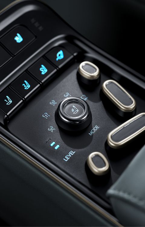 Hyundai STARIA Electric VIP comfort and control features.