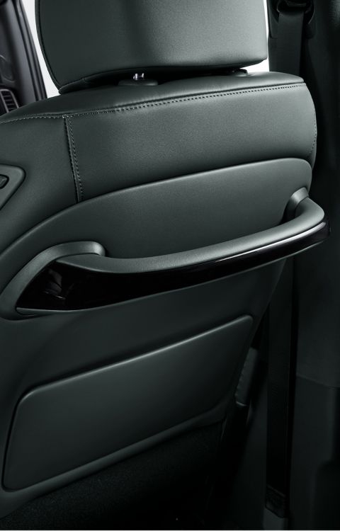 Hyundai STARIA Electric VIP practical interior handle detail.