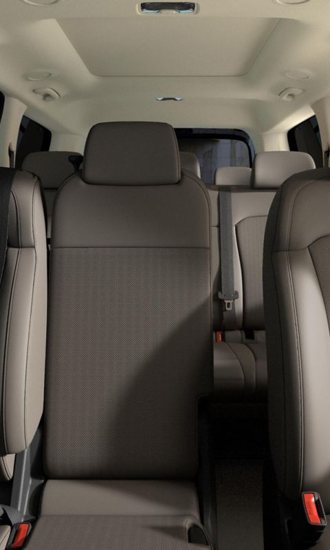 Front cabin of the Hyundai STARIA Electric highlighting seating comfort.