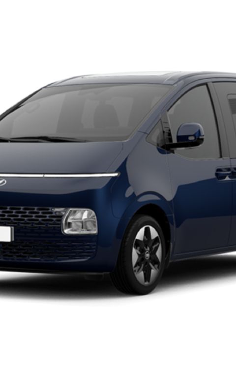 Model Cutout STARIA Hybrid.