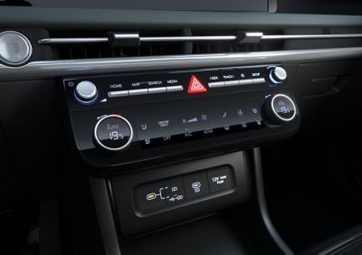 6,6-inch touchscreen met klimaatregeling in de Hyundai TUCSON.