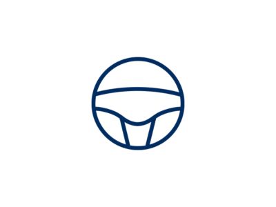 Pictogram dat een Hyundai-stuurwiel symboliseert om een proefrit te boeken.