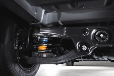 Picture of suspension in the all-new STARIA Van.