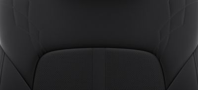 Photo offrant une vue de l’intérieur du STARIA en Black uni.