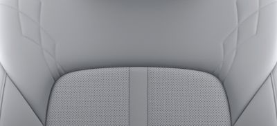 Photo de l’intérieur bi-ton du tout nouveau STARIA Premium en Gray et Light Gray.