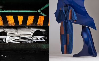 Hyundai materiali di scarto e vestiti ecologici