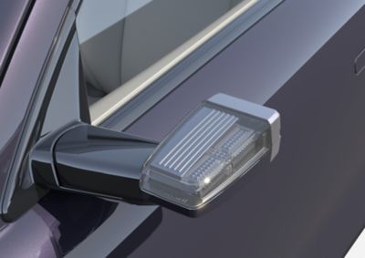Specchietto laterale digitale di Hyundai IONIQ 6