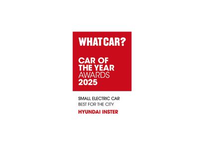 WHAT CAR? Small electric car  award badge