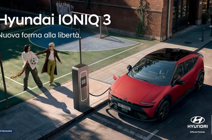 “Nuova forma alla libertà”. Al via la campagna di lancio di Hyundai IONIQ 3