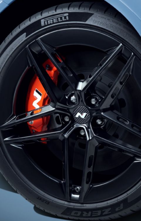 Hyundai IONIQ 6 N Carbon Wheel Caps
