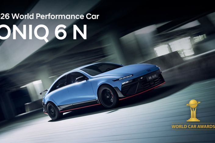 Hyundai IONIQ 6 N eletta “World Performance Car” ai World Car Awards 2026
