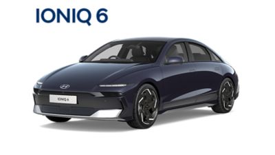 Hyundai IONIQ 6 pohľad exteriéru spredu.
