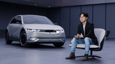 Im  Hyundai IONIQ 5 werden zahlreiche Biomaterialien und recycelte Rohstoffe verwendet.