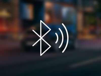 Bluetooth logo.