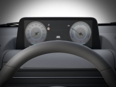 Immagine del cruscotto di STARIA LUXURY, con sopra il cluster digitale