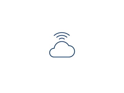 Simbolo del Cloud per gli aggiornamenti Over the Air