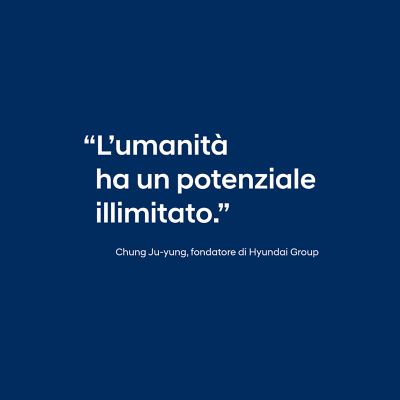 L’umanità ha un potenziale illimitato.