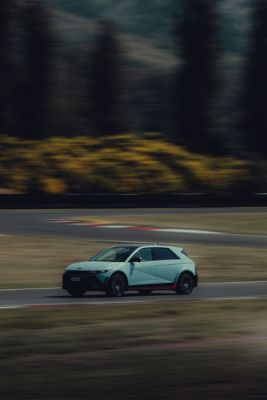   Hyundai IONIQ 5 N corre su pista