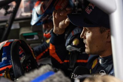 WRC 2023 Finlandia piloti che festeggiano