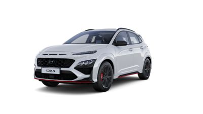 Cutout of the Hyundai KONA N