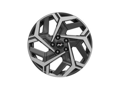15 inch ten-spoke alloy wheel, graphite, 6.0Jx15, suitable for 185/65 R15 tyres.