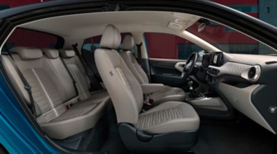 Image showing the roominess of the all-new Hyundai i10.